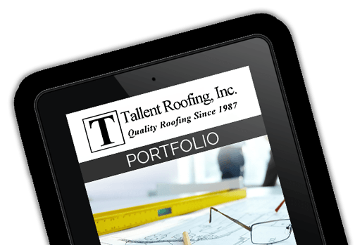 Roofing portfolio. Tallent Roofing has completed more than 20,000 roofing jobs and is recognized as one of the best roofing contractor companies in Texas.