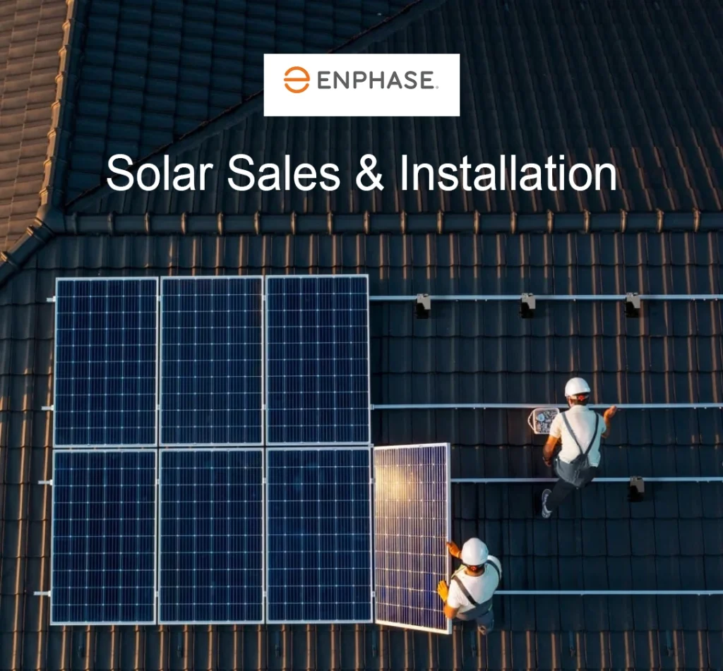 enphase solar systems installer and sales