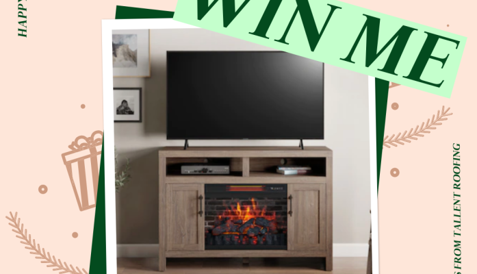 Fireplace Cabinet Giveaway Holidays 2022